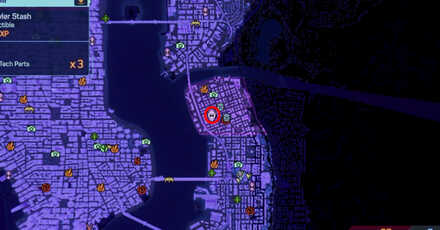 Spiderman 2 PS5 - Laying Low (Little Odessa) map view