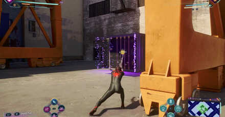 Spider-Man 2 - Pull on the Crate Doors