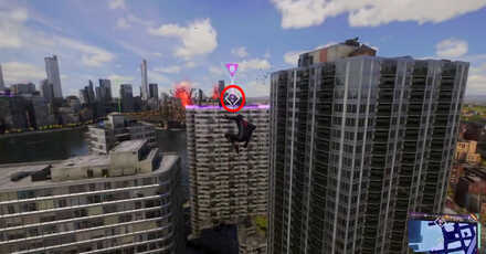 Spiderman 2 PS5 - Prowler in Training (Downtown Queens) in-game view