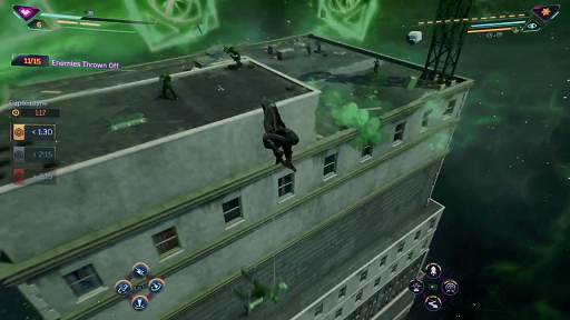 Spiderman 2 PS5 - air yanking enemies