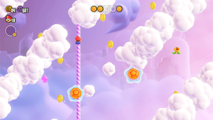 Super Mario Bros Wonder - Collect All 5 Wonder Tokens