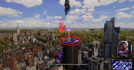 Spiderman 2 PS5 - Coin-Op (Astoria) in-game view