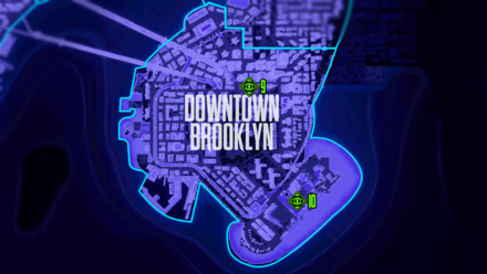 Spider-Man 2 - Mysterium Map - Downtown Brooklyn
