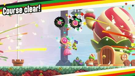 Super Mario Wonder - Hoppycat Trial End Stage