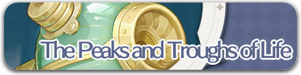 Genshin - The Peaks and Troughs of Life - Slim Banner