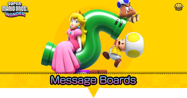 Super Mario Wonder - Message Boards