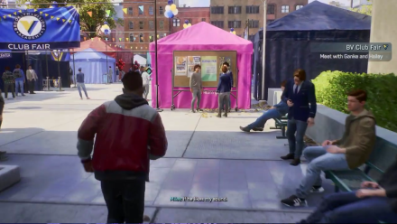Spiderman 2 PS5 - BV Club Fair in-game view