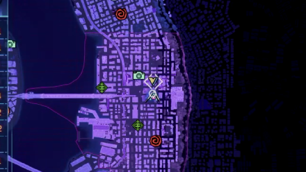 Spiderman 2 PS5 - A Gift map view