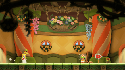 Super Mario Wonder - Badge House Start