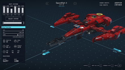 Swordfish II with Stats