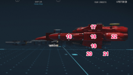 Starfield - Swordfish II Side View Exterior