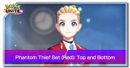 Pokemon UNITE - Phantom Thief Set (Red) Top and Bottom Banner.png
