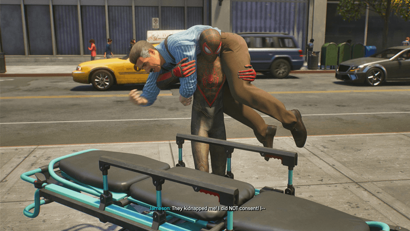 Spider-Man 2 - One Thing At A Time - Carry JJJ to the Hospital