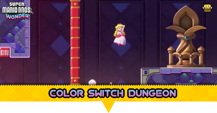 Super Mario Bros Wonder - Color Switch Dungeon Guide