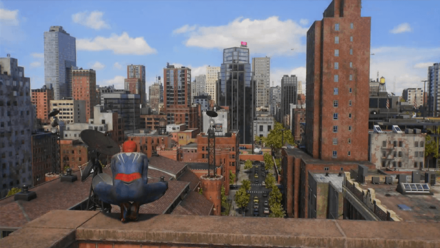 Spiderman 2 PS5 - Show Me New York in-game view