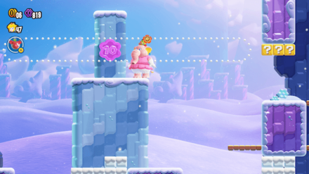 Mario Wonder - Pokipede Pass Flower Coin 3