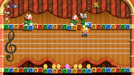 Piranha Plants Note Blocks