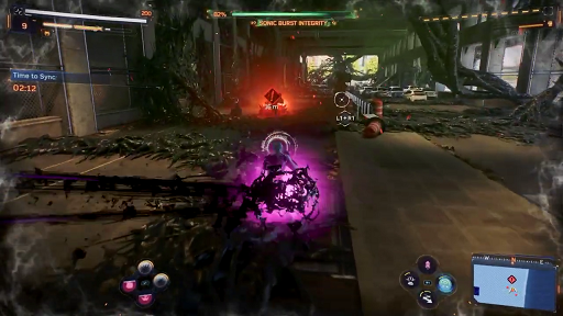 Spiderman 2 PS5 - hosts attacking the sonic burst