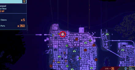 Spiderman 2 PS5 - Motorpool map view