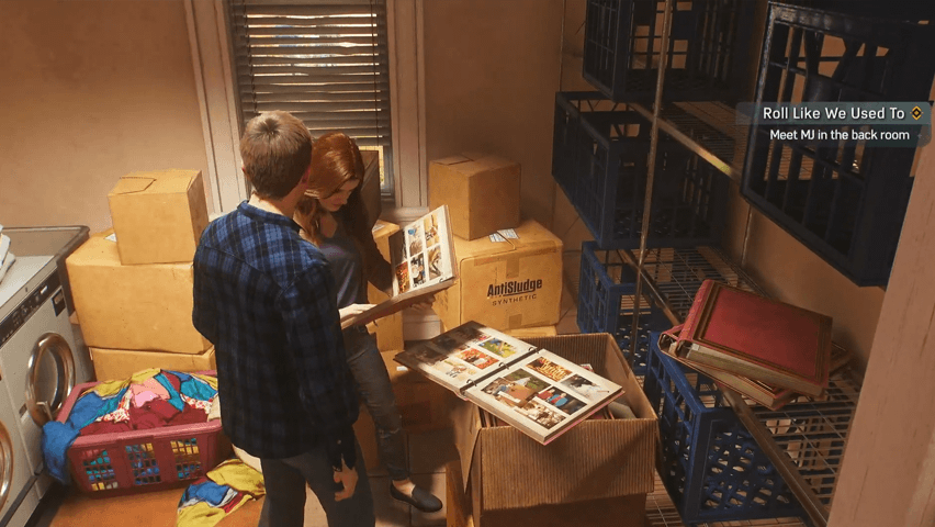 Meet MJ in the back room