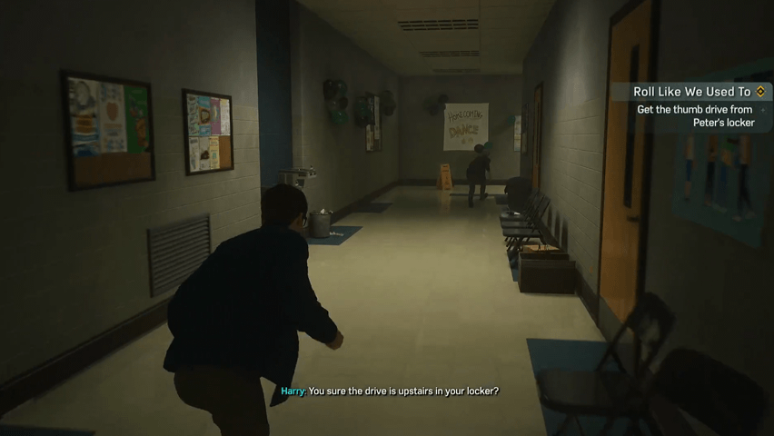 Get the Thumb Drive from Peter