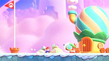 Mario Wonder - Countdown to Drop Down Wonder Flower 2