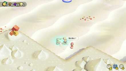 Super Mario Wonder - Rolling Ball Hall Overworld First Switch