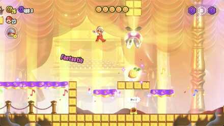 Super Mario Wonder - Ninji Jump Party Wonder Flower