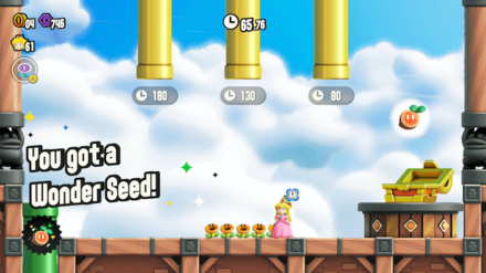 Super Mario Bros Wonder - Petal Meddle Wonder Seed 1
