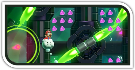 Petal Isles Flying Battleship - Super Mario Wonder