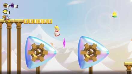 Super Mario Wonder- Valley Fulla Snootles Second Purple 10 Coin