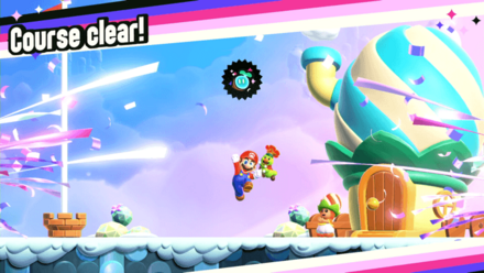 Mario Wonder - Floating High Jump 1 Wonder Seed