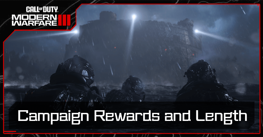 Modern Warfare 3 - Campaign Rewards and Length