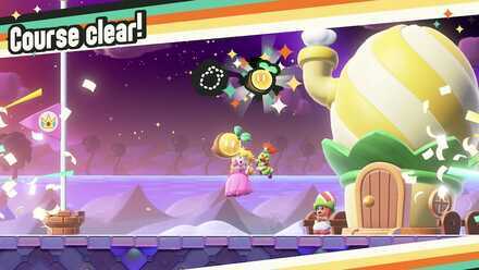 Super Mario Wonder-  Secrets of Shova Mansion Stage Clear