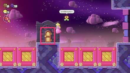 Super Mario Wonder - Secrets of Shova Mansion Wonder Flower Step 1