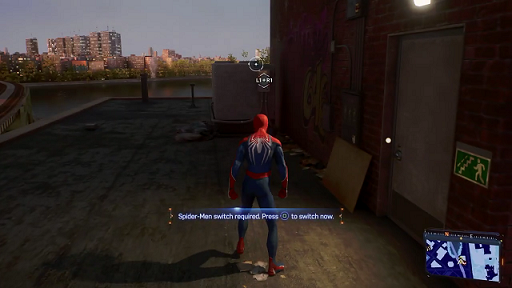 Spiderman 2 PS5 - switching to Miles