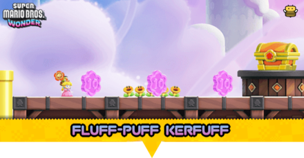 Mario Wonder - Fluff-Puff Kerfuff
