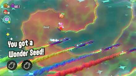 Super Mario Bros Wonder - Missile Meg Mayhem Wonder Seed 1