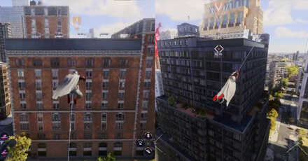 Spiderman 2 PS5 - Aviary Blinds and Base in-game view