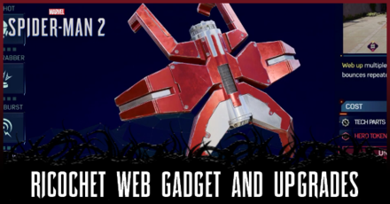 Spider-Man 2 - Ricochet Web Gadget and Upgrades