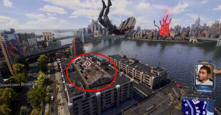 Spiderman 2 PS5 - Aviary Base in-game view