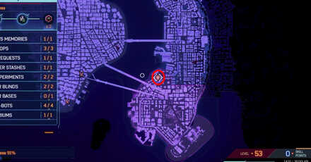 Spiderman 2 PS5 - Aviary Base map view