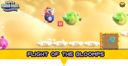 Super Mario Wonder - Flight of the Bloomps