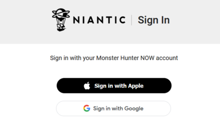 Monster Hunter Now - Monster Hunter Now Website Sign In