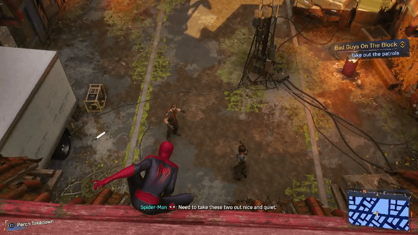 Take out the patrols