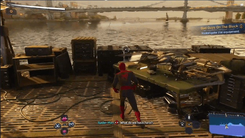 Investigate the equipment