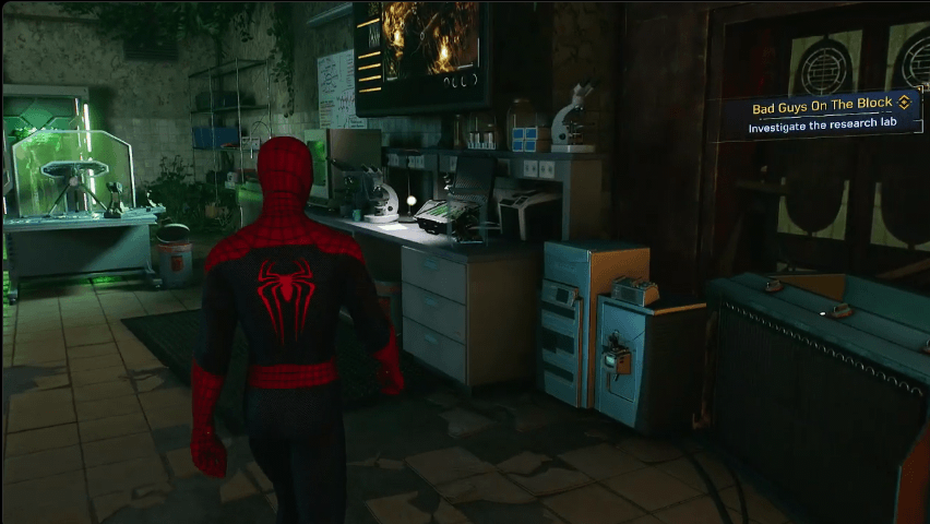 Investigate the Research Lab