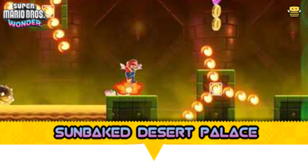 Super Mario Wonder - Sunbaked Desert Palace Top Banner.png