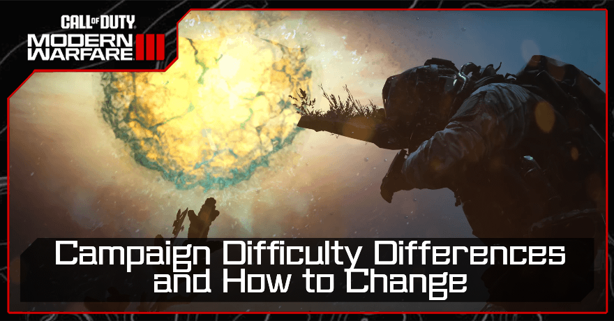 Modern Warfare 3 - Campaign Difficulty Differences and How to Change