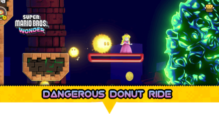 Super Mario Wonder - Fungi Mines Special Dangerous Donut Ride